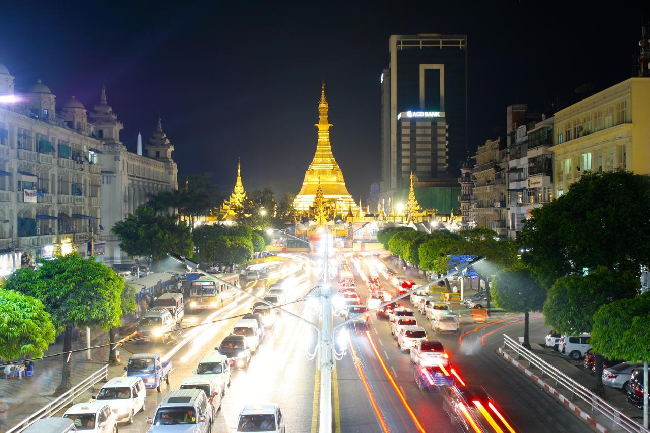 May Shan Hotel Yangon Dış mekan fotoğraf