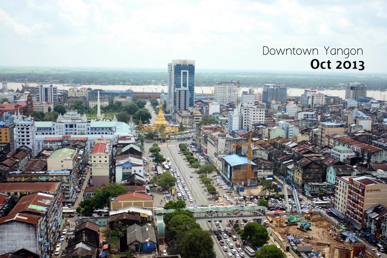 May Shan Hotel Yangon Dış mekan fotoğraf